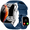 Blue, variant on Smart Watch Fits for Android and iPhone, 2.01" AMOLED Screen, Bluetooth Calls/Answer, Fitness Tracker, 110+ Sport Modes, Smart Watch for Men Women, IP68 Waterproof Smartwatch, Gifts for Dad