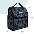 thumbnail image 3 of Wildkin Kids Insulated Lunch Bag for Boys and Girls (Black Camo), 3 of 6