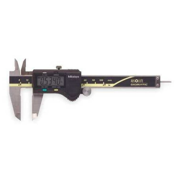 Mitutoyo 500-195-30 Advanced Onsite Sensor Absolute Scale Digital Caliper, 0-4" Range, Stainless Steel