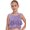 Purple, variant on TSSOE Kids Girls Sparkly Metallic Ruffle Modern Hip Hop Jazz Ballet Dance Vest Stage Performance Tank Crop Tops Dancewear Green 2-6