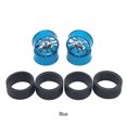 thumbnail image 2 of VONKY 4pack/lot Wheel Rim Tire Modification Parts Compatible With 1/28 Wltoys K969 RC Car Modified PartsRC Drift Tire RC blue 1Set, 2 of 6