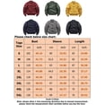 thumbnail image 2 of LUXUR Men Windproof Windbreaker Sportswear Outdoor Jacket Gray M, 2 of 3
