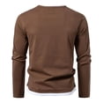 thumbnail image 5 of Zedker Men's Shirts Mock Turtleneck Long Sleeve Shirts Basic Thermal Turtle Neck Undershirt Lightweight Pullover Sweaters Top, 5 of 6