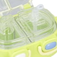 thumbnail image 4 of M Buder Botella de Agua Bonita 780ml Doble Uso Kawaii con Sorbete Correa Ajustable y Pegatinas Escolares para Niños y Estudiantes Plástico Resistente - Color Verde, 4 of 9