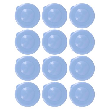 6-Pack 38mm Metal Screw Caps For Growlers - Black, Fits 1/2 & 1 Gallon Jugs