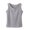 Gray, variant on Annhoo Womens Plus Size Tank Tops Crew Neck Button Sleeveless Shirts Casual Comfy Soft Beach Vacation Basic Blouses