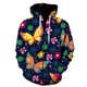 thumbnail image 1 of Sudadera con capucha de mariposa de dibujos animados para hombre, suéter informal con estampado 3D de animales, sudadera con cremallera de moda, sudadera holgada de gran tamaño para primavera y otoño., 1 of 6