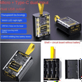 thumbnail image 5 of Portable Power Bank Box with Warm Night Light High Power Output for 18650 Batteries, On-the-Go Charging, 5 of 9
