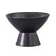 thumbnail image 5 of Maceta de cerámica decorativa con base, centro de mesa, moda, multiusos negro, 5 of 8