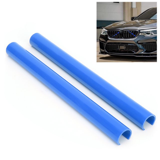 Grille Insert Trims, 2pcs Grille Stripe Trims Decoration Replacement Compatible with 1 2 3 4 5 6 7 Series F20 F22 F30 G30 G11