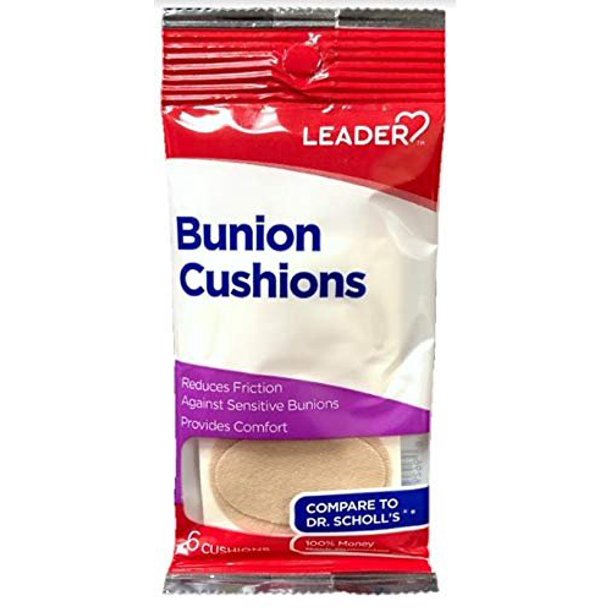 Leader Bunion Cushions, 6 Cushions