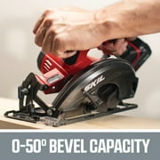 SKIL CR540602 20V 6-1/2 Cordless Circular Saw Kit with 2.0Ah Lithium Battery & Charger