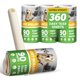 thumbnail image 1 of Eliminador de pelo para mascotas Lint Roller FLRJEB 2 en 1 con mango giratorio, 1 of 7