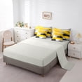 thumbnail image 5 of Manfei Boys Girls Oil Painting Twin Bedding Sets 7-Piece,Abstract Artwork Bedding Comforter Set Microfiber,Graffiti Splash Breathable Sheet Sets,Microfiber Bedroom Decor,Reversible, 5 of 8