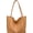 Beige, variant on KXF Soft PU Leather Tote Bag for Women Large Work Tote Handbag Top Handle Satchel Purse Weekender Bag Casual Shoulder Bags for Travel Beach Gym