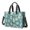 Daisy Pioneer Flower Green Pattern, variant on Daisy Pioneer Flower and Rainbow Canvas Messenger Tote Bag, Work Tote with Multi Pockets & Removable Strap, Large Capacity Gifts for Work Travel Shopping