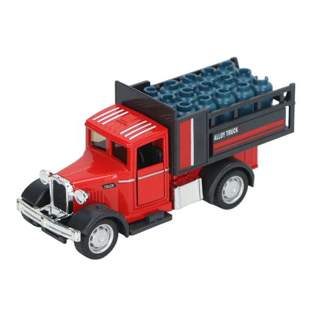 Juguete modelo de coche, camión de juguete a escala 1:32, modelo de camión, vehículo de transporte, juguete probado y confiable