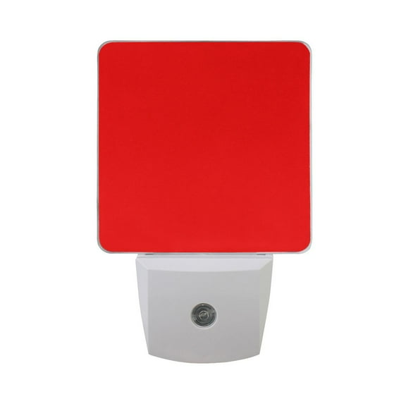 Red Night Light 2 Pack LED Nightlight Plug into Wall Dusk to Dawn Sensor Soft White