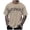 Khaki-b, variant on Men Tshirt Basic Shirts for Men Short Sleeve Crew Neck Men's Clothing