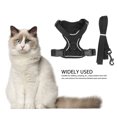 thumbnail image 3 of Cat Vest Traction Rope Set, Breathable Escape Proof Mesh Cloth Cat Chest Strap Rope  For Camping For Walking XS,S, 3 of 8