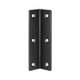 thumbnail image 4 of Uxcell L Shape 27x27x100mm Black Corner Brace Angle Bracket 4 Pack, 4 of 5