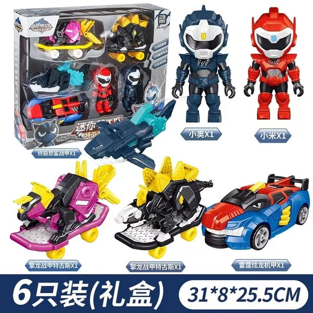 Mini fuerza Super Dino Power coche dinosaurio Corea Anime modelo figuras de acción muñecas MiniForce X colección juguetes regalo para niños