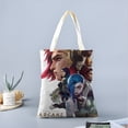 thumbnail image 2 of Battle of Two Cities Bolso de tela con estampado de lienzo para mujer, bolsa de compras reutilizable y estética, con cremallera interior, regalo para mujer,40*45cm., 2 of 6
