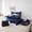 Blue Black White, variant on Manfei Kids Blue Dirt Bike 7 Pieces Bedding Comforter Set,Extreme Sports Racing Motocross Rider Full Bedding Set For Motorcycle Teens Reversible