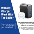 thumbnail image 4 of 2X para Surface Conecte A USB C Cable de Carga Compatible con Surface Pro 3/4/5/6/7, Surface Computadora Portátil 3/2/1, Surface Go, 4 of 5