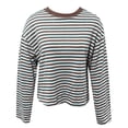 thumbnail image 4 of RMGVDSD Women's Tops T Shirts Long Sleeve Striped T-Shirts Color Block Loose Fit Round Neck Tee Shirt Comfortable Everyday Wear Versatile Tee Blouse, 4 of 4