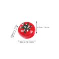 thumbnail image 2 of Miniature Tomato Artificial Resin Model for Decoration 10Pcs Set, 2 of 5