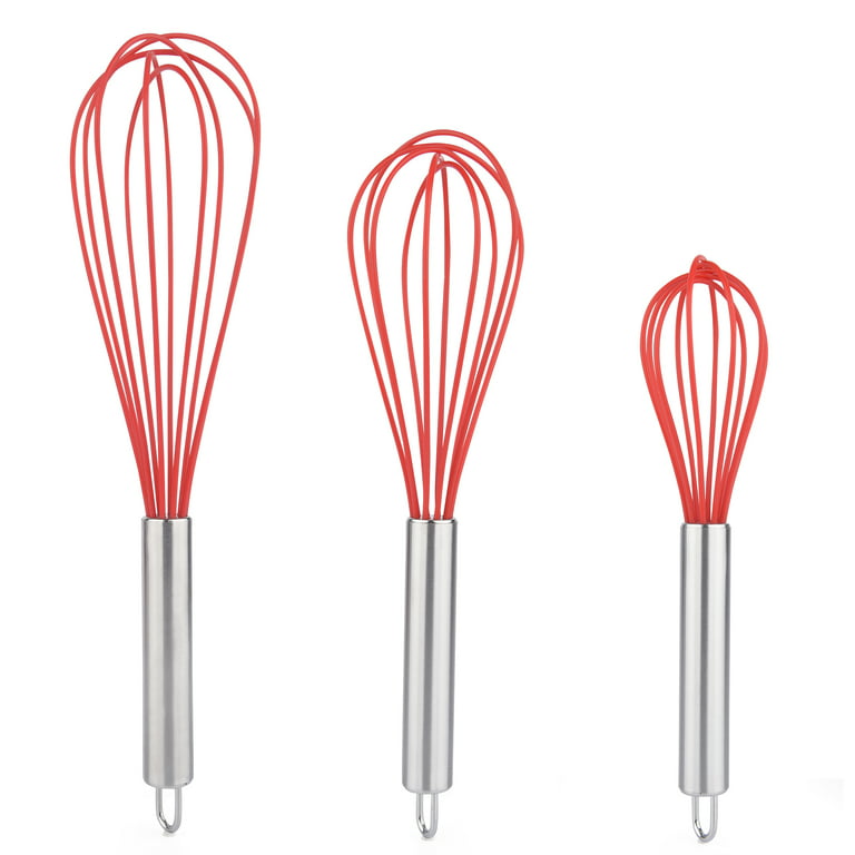 Quick work silicone whisk