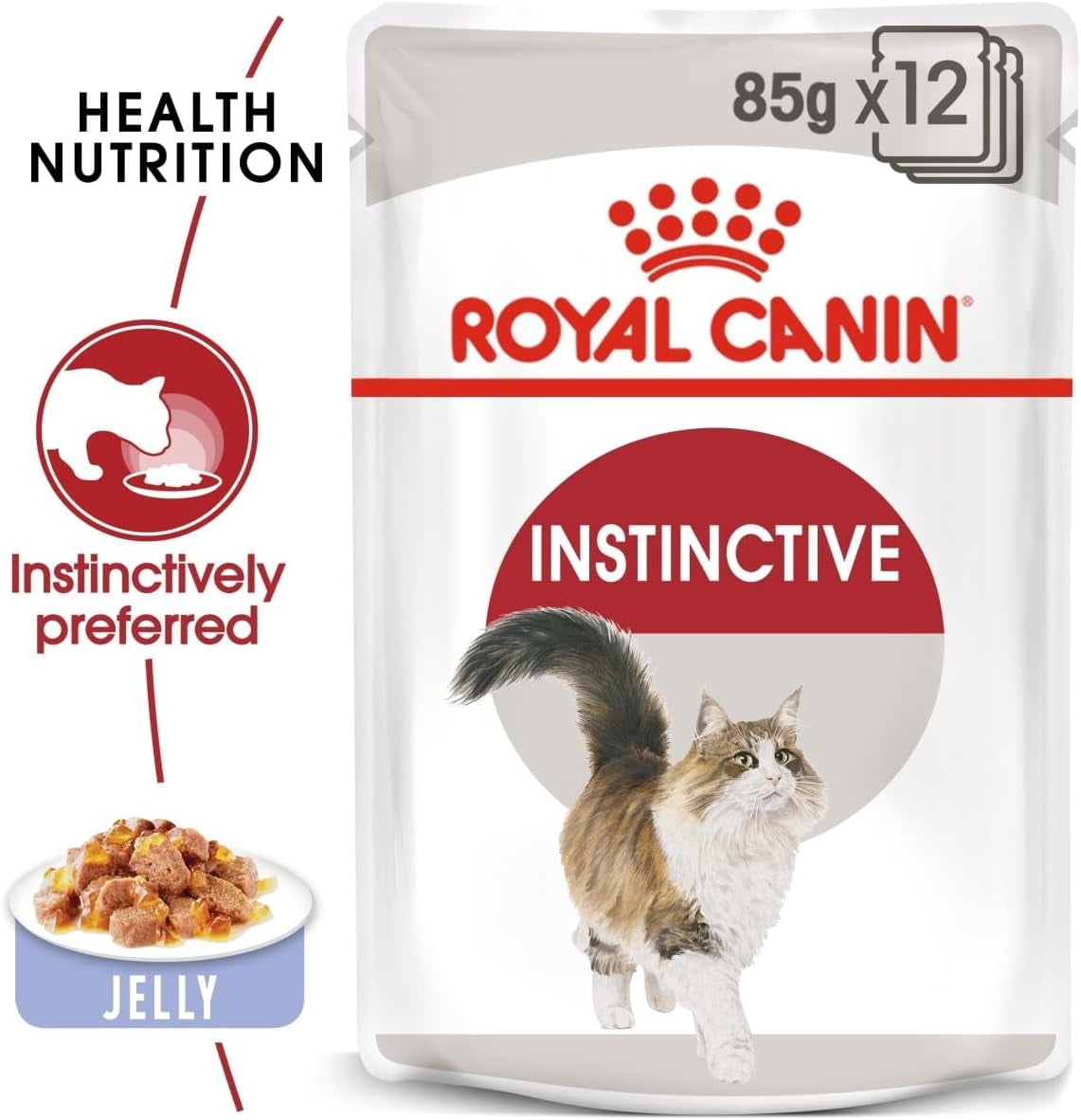 Royal Canin Instinctive Cat Wet Food in JELLY 12x85g