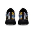 thumbnail image 4 of Maryland Blue Crab with Black Eyed Susan Flowers Shoes Sneakers for Women Men Black Size 6, 4 of 7