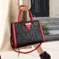 thumbnail image 3 of Women's Handbag Retro Embossed Shoulder Bag Large Capacity Commuter Tote Bag for Women, 3 of 5