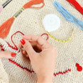 thumbnail image 2 of Ensemble de Couture Broderie en Coton 447 Couleurs, 2 of 5