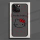 thumbnail image 3 of Sanrio-funda de Hello Kitty para teléfono, carcasa translúcida esmerilada para iPhone 15, 14, 13, 12, 11 Pro Max, mini, XS, XR, X, 8, 7, 6 Plus, SE, 3 of 5