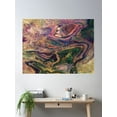 thumbnail image 2 of Flinders Ranges, South Australia From Space Poster Wall Art, Modern Wall Decor, 12x18 UNFRAMED, 2 of 3
