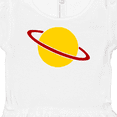 thumbnail image 3 of Inktastic Cute Saturn Girls Baby Dress, 3 of 4