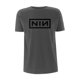 thumbnail image 1 of Nine Inch Nails - Camiseta Classic Logotipo para Adultos Unisex (Gris, Negro), 1 of 2