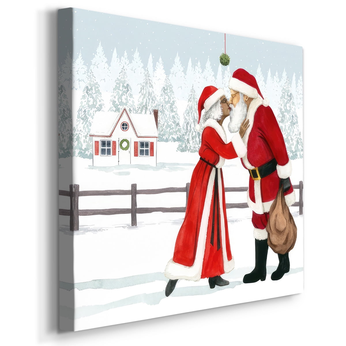 Christmas Love I- Gallery Wrapped Canvas