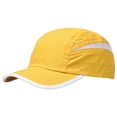 thumbnail image 3 of Two-Tone Quick-Dry Baseball Cap, Adjustable Outdoor Sun Hat for Sports Running, Hiking, and Cycling, Breathable Unisex Sport Hat for Men and Women Yellow, 3 of 5