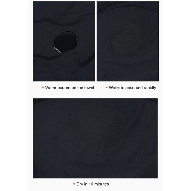 Ciclismo Gorra de Transpirable Bufanda de pesca Sombrero de ala Capucha Fibra de viscosa (Negro) Ehuebsd Para estrenar