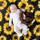 thumbnail image 2 of LHSHID Sunflower Gifts Blanket Soft Warm Sunflower Fleece Blanket for All Seasons Lightweight Flannel Fleece Blanket for Bedroom Living Rooms Sofa Couch 60x80in, 2 of 6