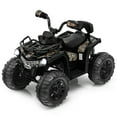 thumbnail image 1 of Costway 12V Kids Ride On ATV Electric 4-Wheeler Quad 2 Speeds w/ Mp3 & Headlights Black, 1 of 9