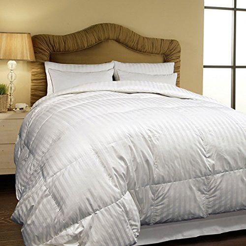 Hotel Grand Oversized 500 Thread Count All-season Siberian White Down Comforter- Twin.