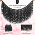 thumbnail image 3 of DMKEEP 12A Human Hair Bundles 18 20 22 Inch - Body Wave Bundles Human Hair 100% Unprocessed Brazilian Raw Virgin Hair 3 Bundles Quick Weave Bundles Human Hair Extensions, 3 of 6