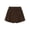 Brown, variant on Girls Corduroy Bow Skort Cotton Burgundy Skirt Shorts Size 10