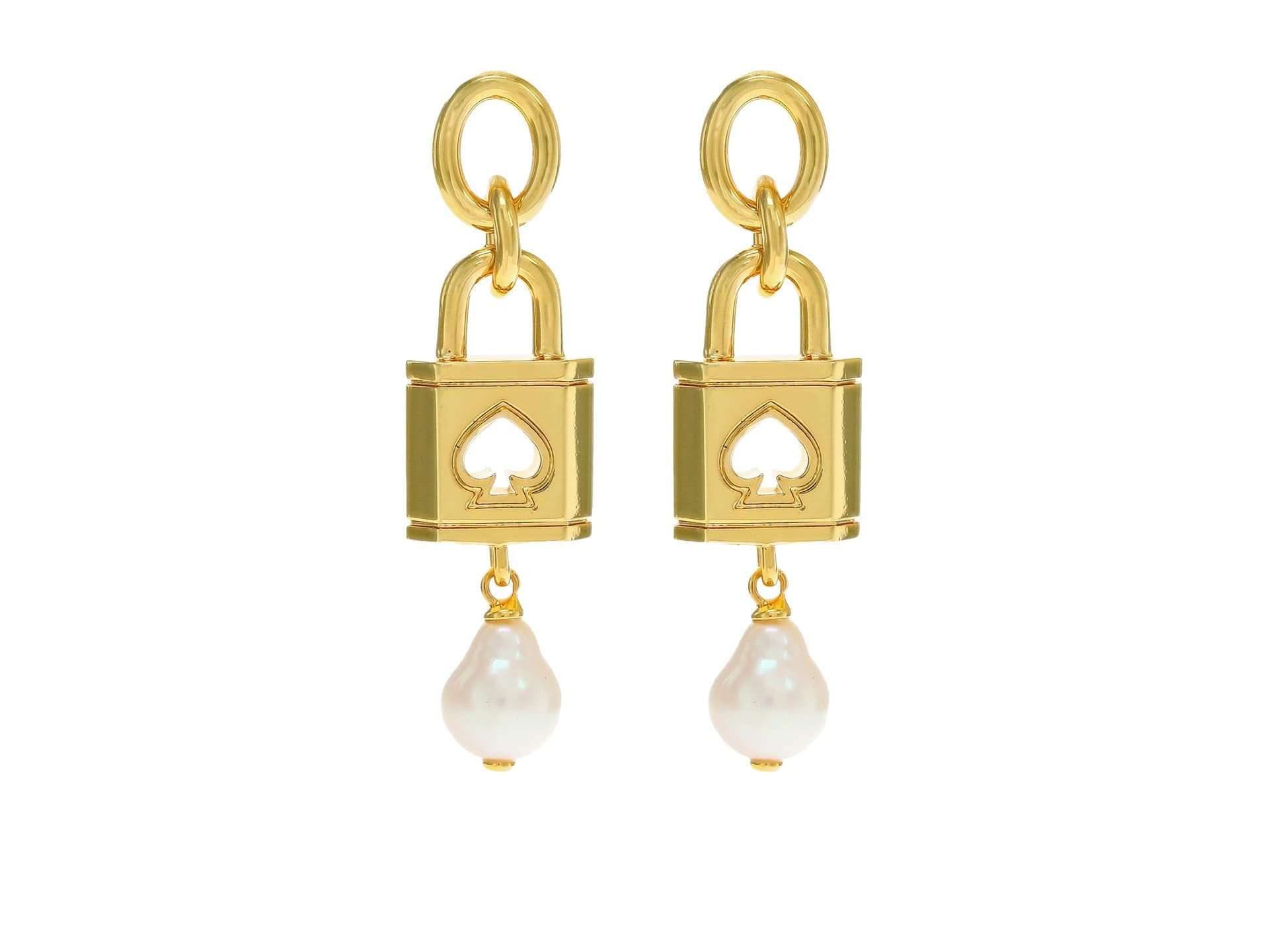Jewels Galaxy GoldPlated Korean Pearl Vine Style Drop Earrings