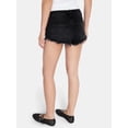 thumbnail image 3 of Madden NYC Women’s Frayed Denim Shorts, Sizes 00-18, 3 of 5